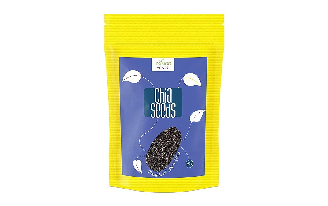 Nature's Velvet Chia Seeds    Pack  250 grams